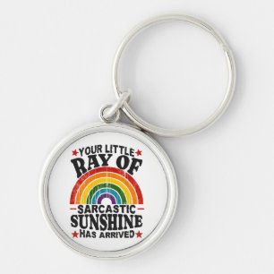 Your Little Ray Of Sarcastic Sunshine Keychain