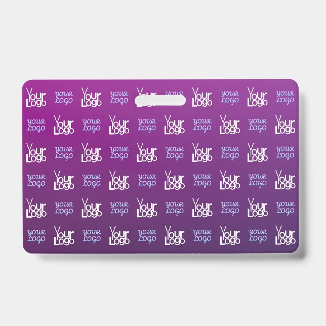 Your Logo | 2 Uploaded Images or Business Logos  Badge (Front)