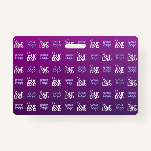 Your Logo | 2 Uploaded Images or Business Logos  Badge (Front)