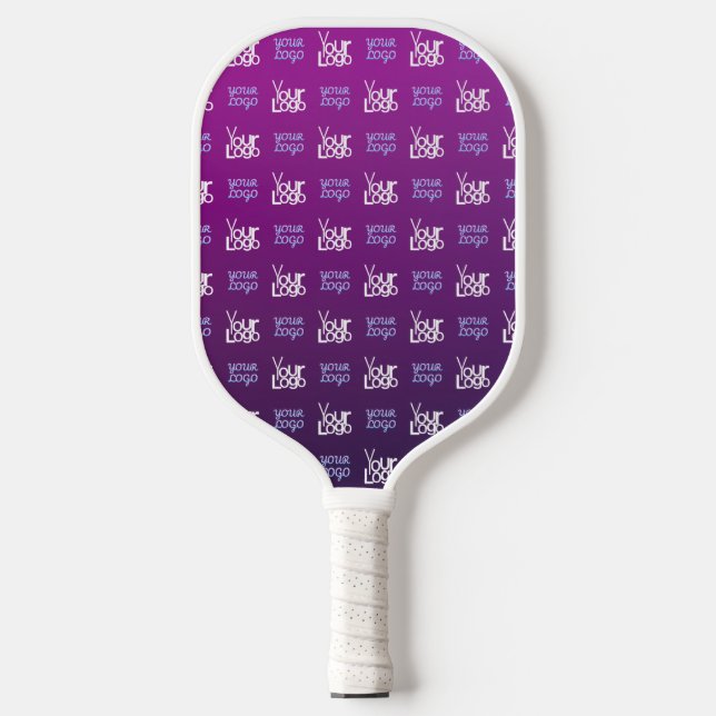 Your Logo | 2 Uploaded Images or Business Logos  Pickleball Paddle (Front)
