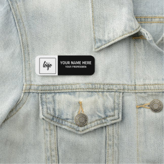 Your Logo and Name Personalized Employee Tag