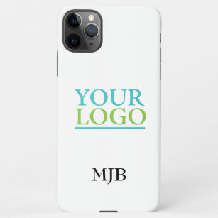 Your Logo/Art/Photo, DIY Monogram, White iPhone 11Pro Max Case