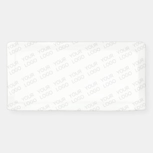 Your Logo Automatically Lightened & Repeating Banner