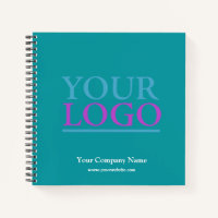 Your Logo, Bus.Name & Website Promo, Deep Teal Not