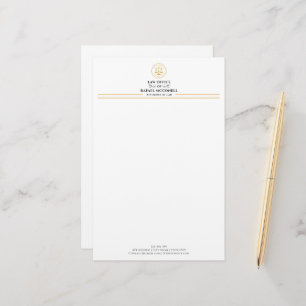 Your Logo Business Attorney At Law Stationery