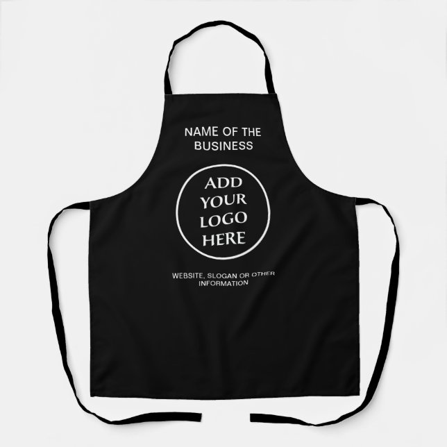 Your Logo Business Company Corporate Professional Apron (Front)