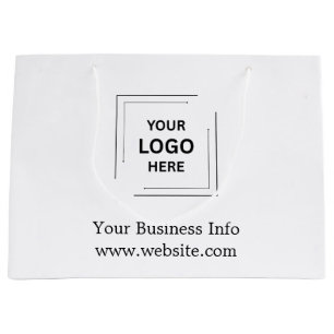 Your Logo   Business Corporate Modern Professional Large Gift Bag