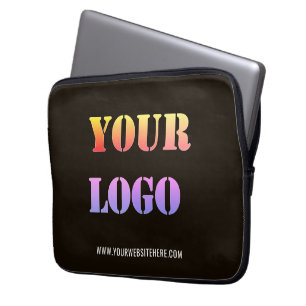 Your Logo Business Laptop Sleeve - Choose Colours