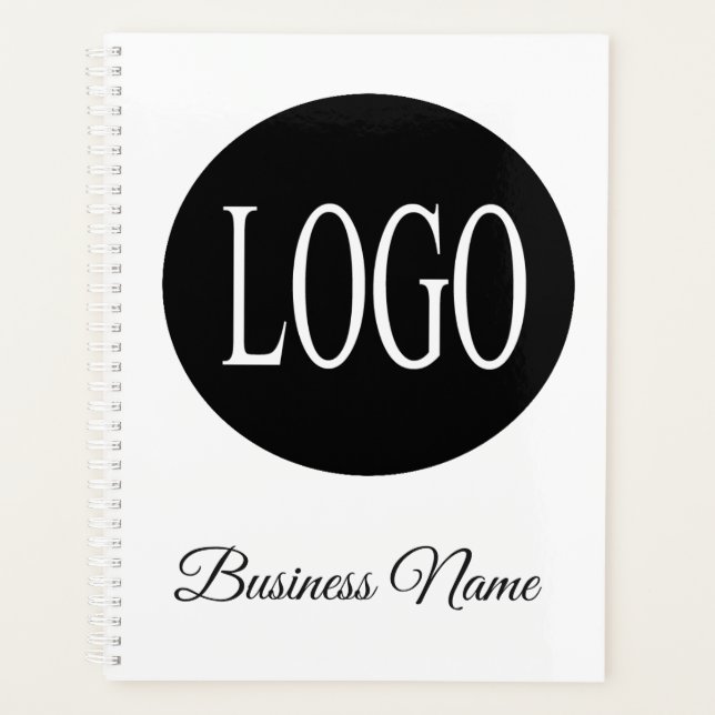 Your Logo Business Name Calendar Planner (Front)