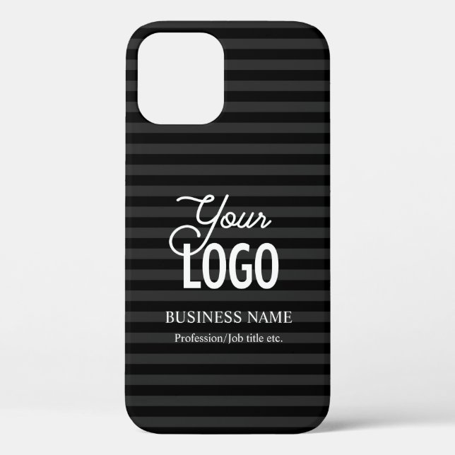 Your Logo & Business Name Etc. Customizable Text Case-Mate iPhone Case (Back)