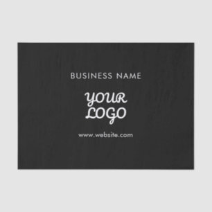 Your Logo Business Name & Website or Slogan  Tissue Paper