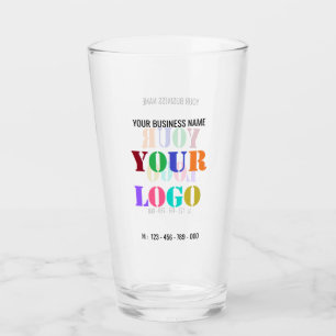 Your Logo Business Promotion Personalized Glass