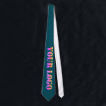 Your Logo Business Promotional Personalized Tie<br><div class="desc">Custom Colours - Design Your Own Personalized Neck Tie with Your Logo or Photo / QR Code or Text Professional Design Promotional Business or Modern Personal Ties Gift - Add Your Company Logo - Image - Photo or QR Code / or Text / More - Resize and Move or Remove...</div>