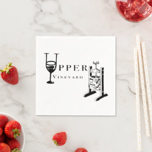 Your Logo Cocktail Napkin