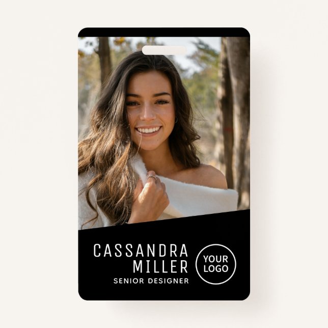 Your Logo Company ID Badge (Front)