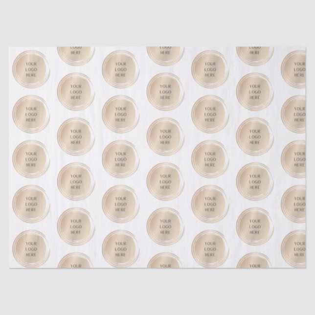 Your Logo Custom Branding Promotional Tissue Paper (Front)