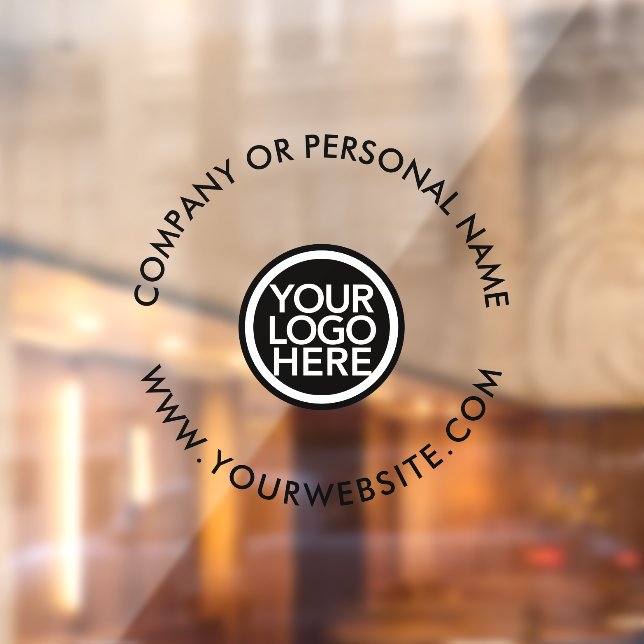 Your Logo\ Custom Business Company Window Cling (Sheet 2)