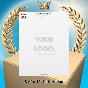 Your Logo Custom Business Marketing Letterhead