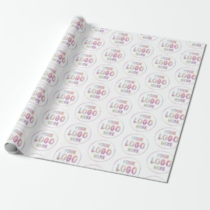 Your Logo Custom Business Promotional Branding Wrapping Paper