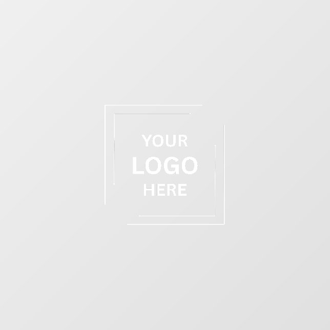 Your Logo | Custom Company Branding Business  Window Cling (Sheet)