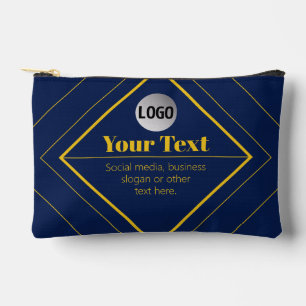 Your Logo & Customizable Design Template Accessory Pouch