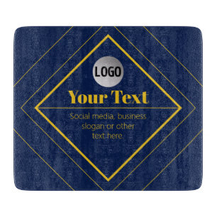 Your Logo & Customizable Design Template Cutting Board