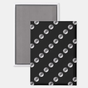Your Logo, Design or Photo Tiled Diagonally  Magnet