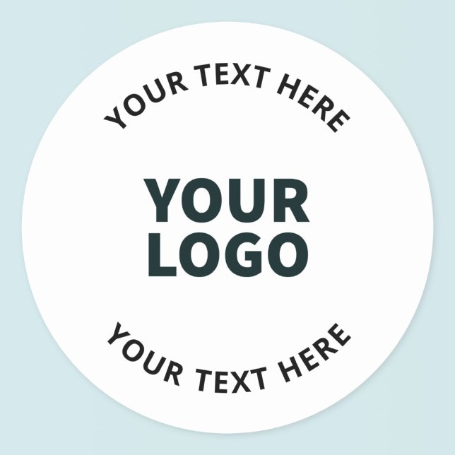 Your Logo, Design, Photo, Artwork or other Image Classic Round Sticker (Creator Uploaded)
