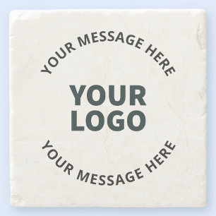 Your Logo, Design, Photo, Artwork or other Image Stone Coaster