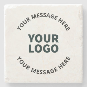 Your Logo, Design, Photo, Artwork or other Image Stone Coaster