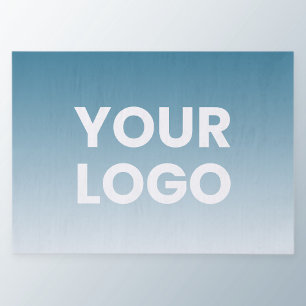 Your Logo & Editable Background Colour Gradient  Tissue Paper