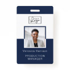 Your Logo Employee Photo ID Badge 