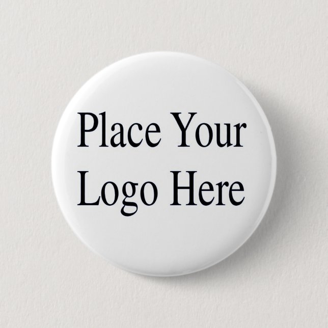 Your Logo Here 2 Inch Round Button (Front)