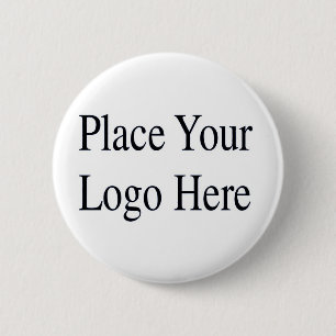 Your Logo Here 2 Inch Round Button
