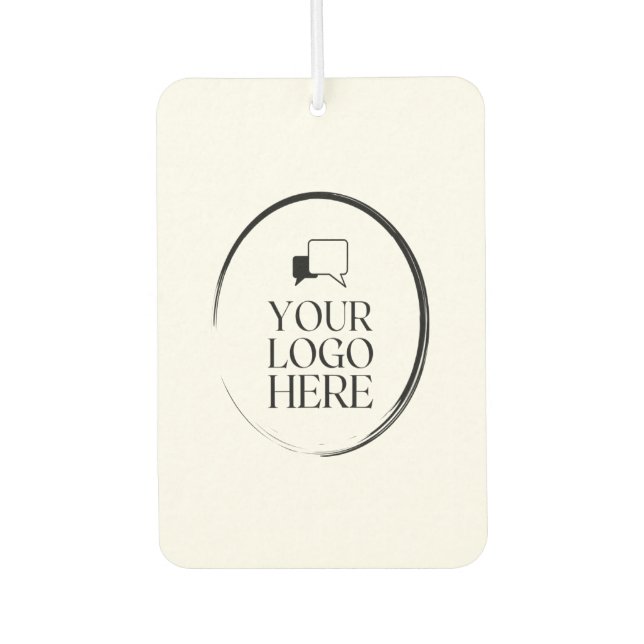 Your Logo Here Air Freshener (Front)