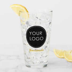 Your Logo Here Business Company Corporate Pint Glass