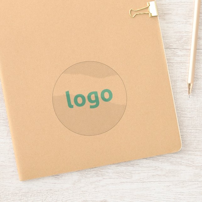 Your Logo Here Business Marketing Stickers (Notebook)