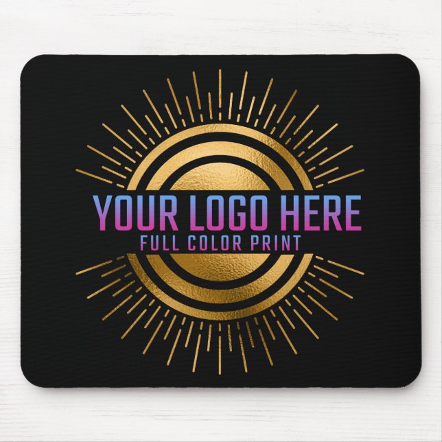 Your Logo Here Colour Mouse Pad (Front)