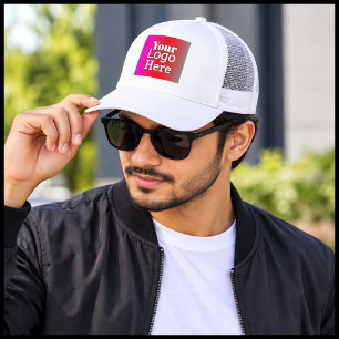 Your Logo Here – Custom Business Trucker Hat