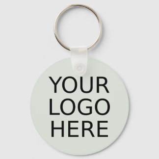 Your Logo Here Custom Personalized Keychain
