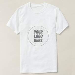 Your Logo Here Custom T-shirt For Men