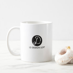 Your Logo Here editable business template Coffee Mug