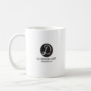 Your Logo Here editable business template Coffee Mug
