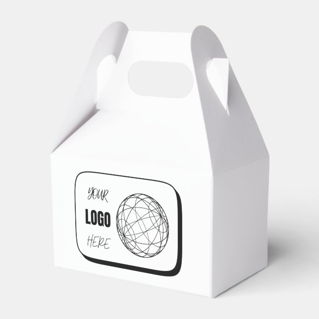 Your Logo Here Favor Box (Front Side)