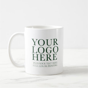 Your Logo Here Image Name Business Company Coffee Mug