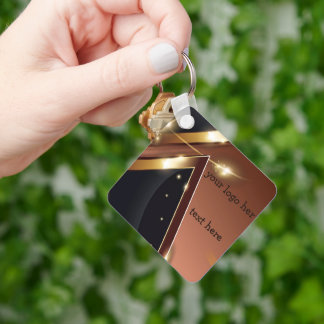 your logo here keychain