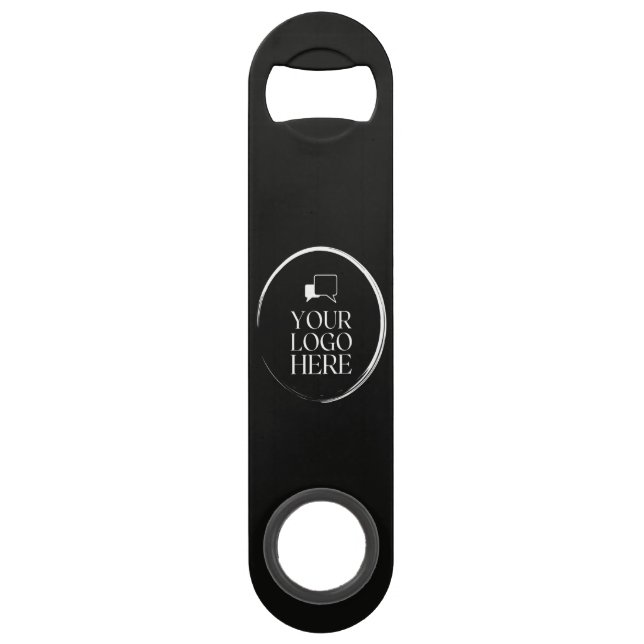 Your Logo Here Modern Bar Key (Front)