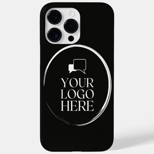 Your Logo Here Modern Case-Mate iPhone Case (Back)
