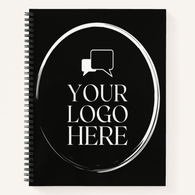 Your Logo Here Modern Notebook (Front)