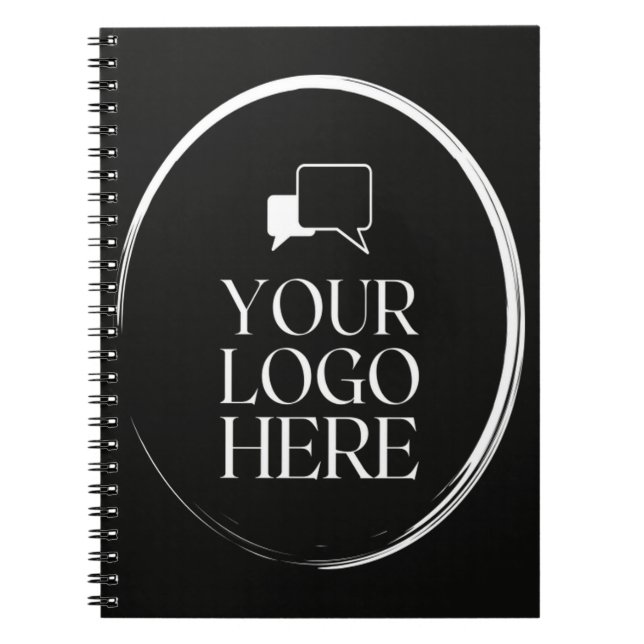 Your Logo Here Modern Notebook (Front)